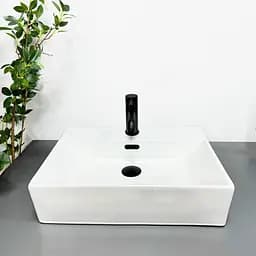Умивальник VBI Padua white накладний VBI-012200, Білий - мініатюра 3