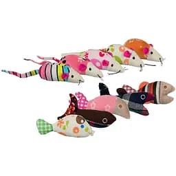 Игрушка для кошек Trixie Мышка и рыбка 9-12 см (40763)