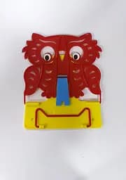 Підставка для книг №4 "Сова" 631569 Irbis пластикова, в пакеті (4820098991365) Червоно-жовтий Вид 8