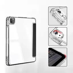 Обкладинка BeCover Ultra Slim Origami Transparent з кріпленням Apple iPad Pro 12.9 2020/2021/2022 Black (711694) - мініатюра 2