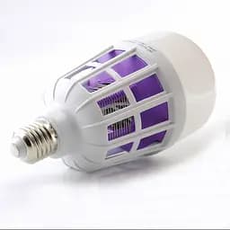 Світлодіодна лампа від комарів лампочка пастка комарів з електрошоком 220V світлодіодна
