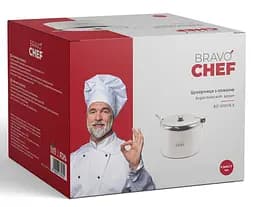 Цукорниця з ложкою нержавіюча сталь BRAVO CHEF 9.5 см (BC-5101/9.5) - мініатюра 3