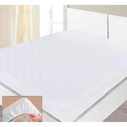 Наматрацник-чохол Ярослав бязь 200х160 см білий (15236)