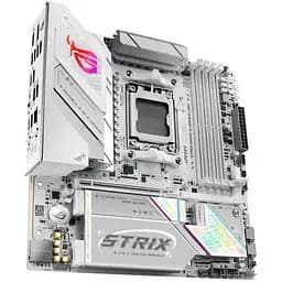 Материнська плата Asus Rog Strix B850-G Gaming WIFI sAM5 B850 4xDDR5 M.2 HDMI DP WiFi BT mATX білий - мініатюра 3