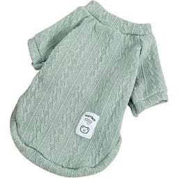 Светр Ginger для тварин M Happy bear бірюза Д-30 см ОГ-40 см