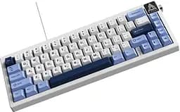 Клавіатура Ajazz AK650 Sea Salt switches Blue White Blue (AK650-SS-BWB) - мініатюра 5