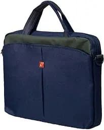Сумка для ноутбука 10" Continent CC-010 Navy Синя, нейлон/поліестер, 28,5 х23, 5х3, 5 см