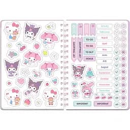 Щоденник на спіралі Kite Hello Kitty тверда обкладинка (HK26-438) - мініатюра 9