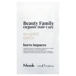 Маска відновлювальна для сухого та пошкодженого волосся Nook BEAUTY FAMILY ORGANIC 10 мл - мініатюра 1