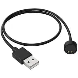 USB кабель для фитнес браслета Xiaomi Mi Band 5/6/7 0.3m черный