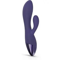 Вибратор-кролик Love To Love Funky Bunny Midnight Indigo: Игривая двойная стимуляция цвет Индиго