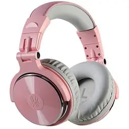Навушники(з проводом) Oneodio Pro 10 без мікрофона pink - мініатюра 3