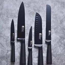 Ніж для чищення овочів Bergner Blackblade 8.75 см (BG-8771) - мініатюра 2