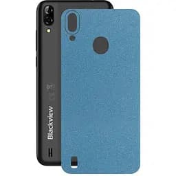 Захисна плівка StatusSKIN для Blackview A60 Plus 2020 Корпус Вініл Блакитна глянець