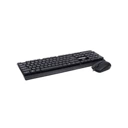 Комплект Maxxter KMS-CM-01-UA USB Black (KMS-CM-01-UA) - мініатюра 2