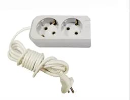 Удлинитель 3 метра 2 гнезда с заземлением MODERN ТМ LUMANO