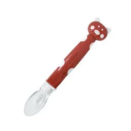 Детская силиконовая ложка "Хрюшка" MGZ-0114(Brown)