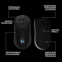 Миша Logitech G Pro 2 LightSpeed Wireless Black (910-007295) Б/в - мініатюра 6