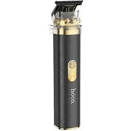 Машинка для стрижки волос Hoco HP22 Retro engraving Черный