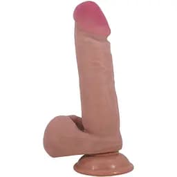 Фаллоимитатор Baile Sliding Skin 8.1'' 20.5 см коричневый