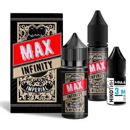 Набор компонентов для самозамеса солевой заправки заправки для вейпа Flavorlab Infinity MAX 30 мл, 0-50 мг Imperial Насыщенный вкус сигары (15426)