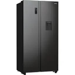 Холодильник Gorenje SBS 179х67х92 см 2 двері 353(191) л А++ NF+ диспенсер генератор льоду зовн. диспл чорний - мініатюра 3