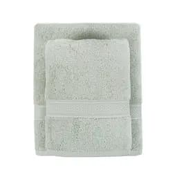 Рушник махровий Lotus Home - Grand soft twist green зелений 50x90 - мініатюра 2