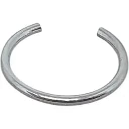 Срібна сережка-пірсинг Ірій в ніс/брову/хелікс. 6016