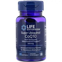 Убіхінол CoQ10 Life Extension 200 мг 30 капсул