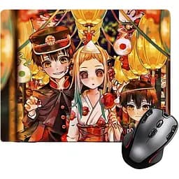 Ігрова поверхня Nextprint Туалетний хлопчик Ханако-кун Ханако, Цукаса та Ясіро - Toilet-Bound Hanako-kun 220 х 180 мм (17519) 