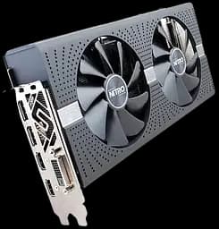 Відеокарта AMD Radeon RX 580 8GB Sapphire Nitro+ LE (11265-00) Б/В - мініатюра 3