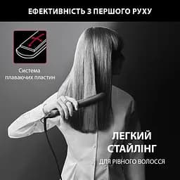 Випрямляч для волосся Rowenta x Karl Lagerfeld Easyliss чорний (SF161LF0) - мініатюра 12