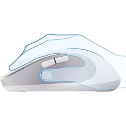 Миша Baseus F02 Ergonomic White [B01055505211-01] [129414] - мініатюра 6