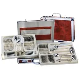 Набор столовых приборов Bachmayer BM-7285 на 12 персон в подарочном чемодане 72 предмета