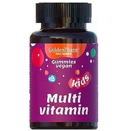 Вітаміни та мінерали Golden Pharm Kids MultiVitamin, 60 желейок