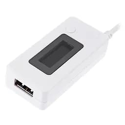 USB тестер ємності вольтметр амперметр Hesai KCX-017 (100145) - мініатюра 4