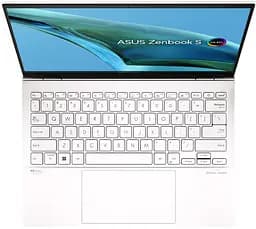Ноутбук ASUS Zenbook S 13 UM5302LA-LV039W 13.3' 2.8K OLED, AMD R7-7840U, 16GB, F1TB, UMA, Win11, Білий (90NB1237-M002Y0) - мініатюра 2