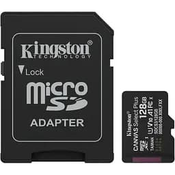Карта пам'яті Kingston 128 GB microSDXC Canvas Select Plus Gen3 + SD-Adapter SDCS3/128GB