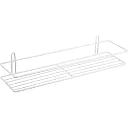 Полка прямоугольная Ekodeo 40х11х5 см белая (L3701)