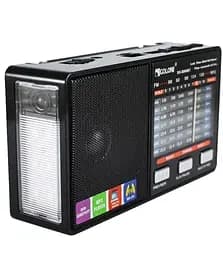 Радіоприймач акумуляторний Golon RX 8866 з ліхтариком + BT / FM приймач Golon на батарейках USB MP3 - мініатюра 2