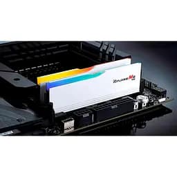 Модуль пам'яті для комп'ютера DDR5 64GB (2x32GB) 6400 MHz Ripjaws M5 RGB Matte White G.Skill (F5-6400J3239G32GX2-RM5RW) - мініатюра 5
