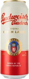 Набiр пива Budweiser Original 5% (8 шт. по 0.5 л з/б) + термосумка - мініатюра 2