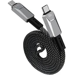 Дата кабель WIWU C078 Type-C to Type-C 100W 1 м Silver - мініатюра 2