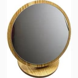 Дзеркальце кругле настільне 19.5х20.5 см