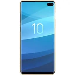 Чохол-накладка Nillkin Super Frosted Shield Samsung Galaxy S10+ G975 Gold - мініатюра 2