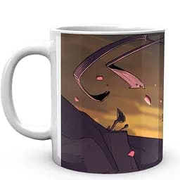 Кружка GeekLand Наруто Naruto Сидит на обрыве Ветер NA.02.311 330 мл белая