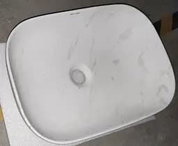 Умивальник накладний Mixxus Premium Diverse-0112 marble 455x325x135 мм MP6543, Мармур - мініатюра 3