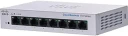 Комутатор мережевий Cisco CBS110-8T-D-EU