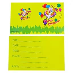 Пригласительная открытка Happy Birthday