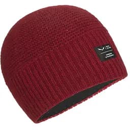 Шапка Salewa Sarner 2 WO Beanie 58 Бордовий